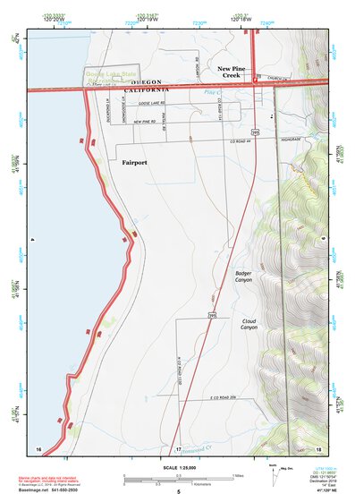 41120NE Page 5 Cedarville Topo Preview 1