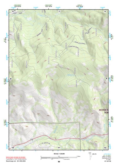 41120NE Page 89 Cedarville Topo Preview 1