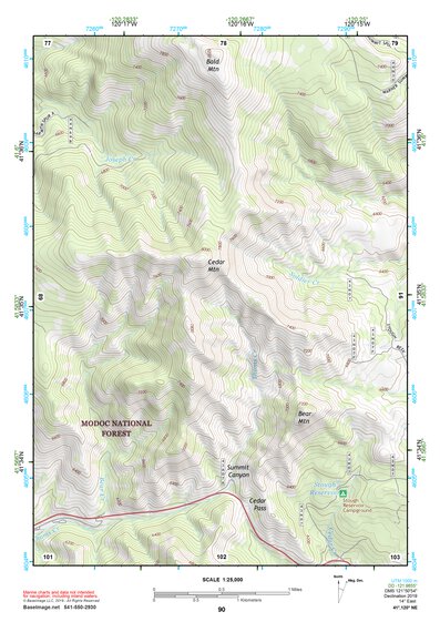 41120NE Page 90 Cedarville Topo Preview 1