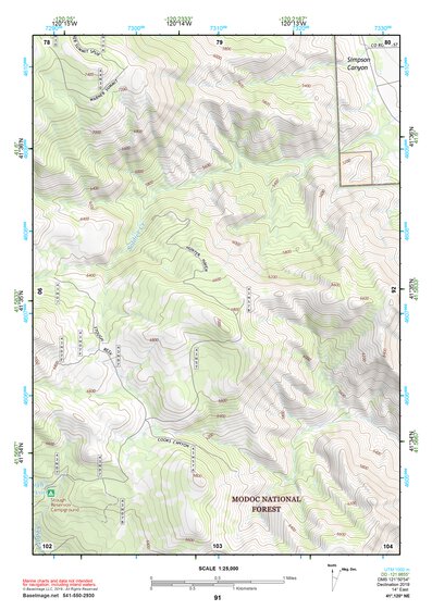 41120NE Page 91 Cedarville Topo Preview 1