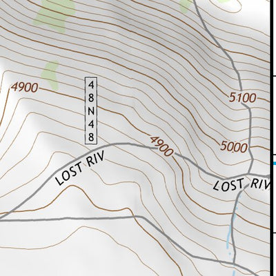 41121NE Page 6 Tule Lake Topo Preview 3