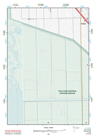 41121NE Page 13 Tule Lake Topo Preview 1