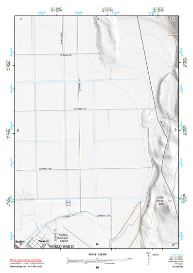 41121NE Page 16 Tule Lake Topo Preview 1