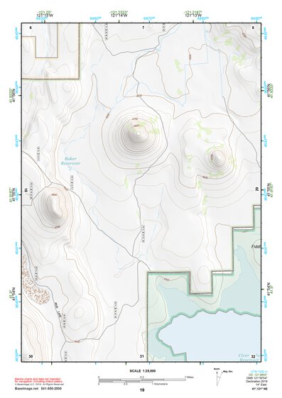 41121NE Page 19 Tule Lake Topo Preview 1