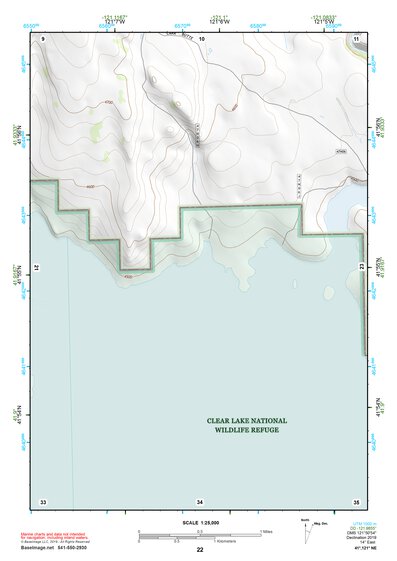 41121NE Page 22 Tule Lake Topo Preview 1
