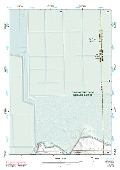 41121NE Page 25 Tule Lake Topo Preview 1