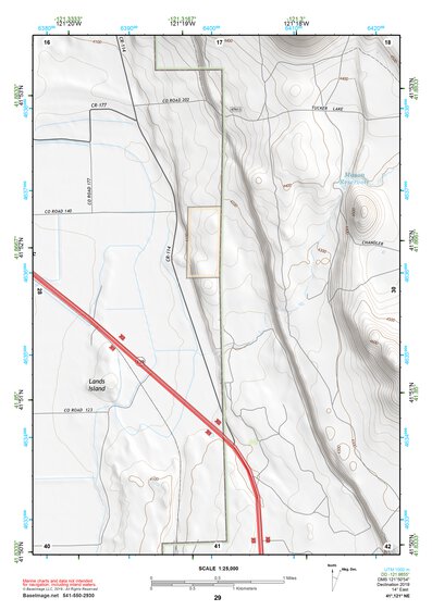 41121NE Page 29 Tule Lake Topo Preview 1