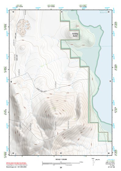 41121NE Page 31 Tule Lake Topo Preview 1