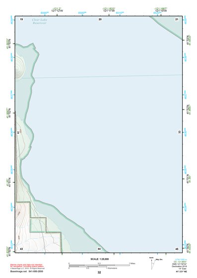 41121NE Page 32 Tule Lake Topo Preview 1