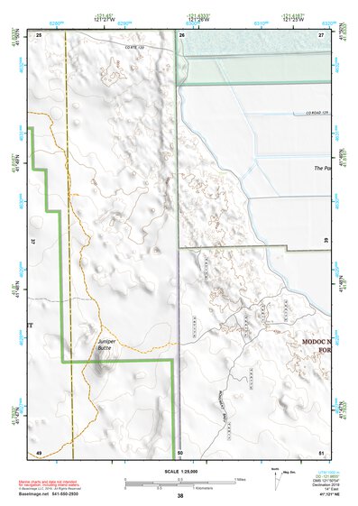41121NE Page 38 Tule Lake Topo Preview 1