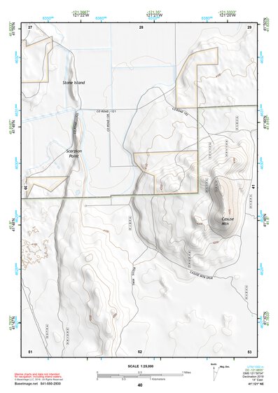 41121NE Page 40 Tule Lake Topo Preview 1