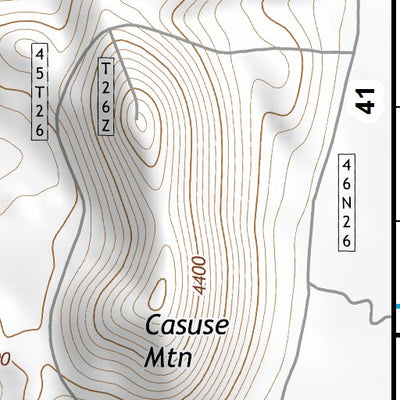 41121NE Page 40 Tule Lake Topo Preview 3
