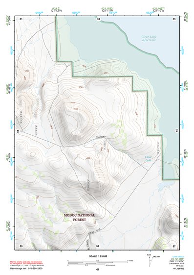 41121NE Page 44 Tule Lake Topo Preview 1