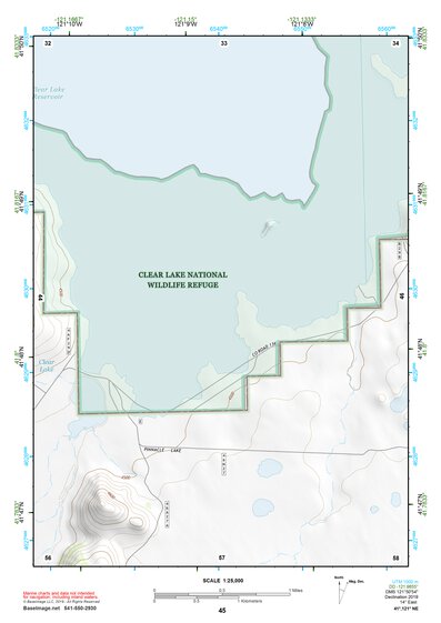 41121NE Page 45 Tule Lake Topo Preview 1