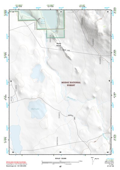 41121NE Page 47 Tule Lake Topo Preview 1