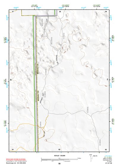 41121NE Page 50 Tule Lake Topo Preview 1