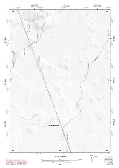 41121NE Page 52 Tule Lake Topo Preview 1