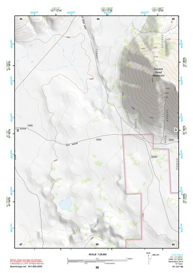 41121NE Page 56 Tule Lake Topo Preview 1