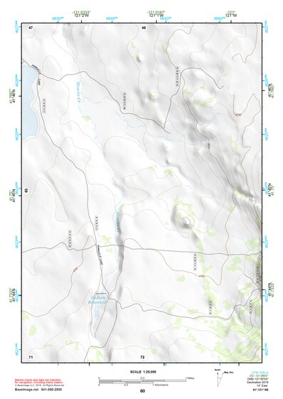 41121NE Page 60 Tule Lake Topo Preview 1
