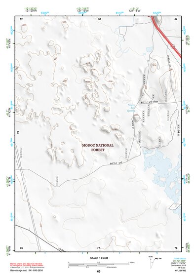41121NE Page 65 Tule Lake Topo Preview 1