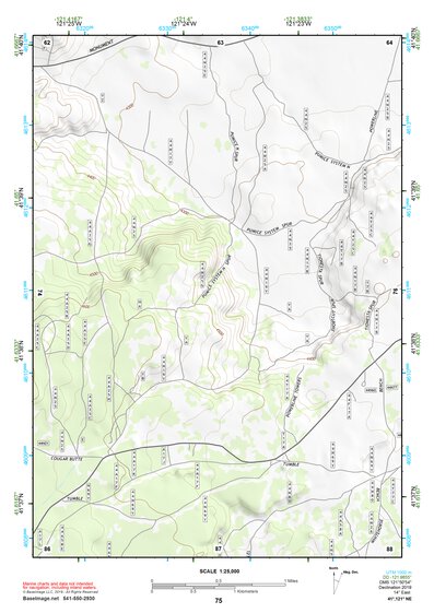 41121NE Page 75 Tule Lake Topo Preview 1