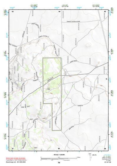 41121NE Page 76 Tule Lake Topo Preview 1