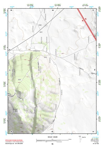 41121NE Page 78 Tule Lake Topo Preview 1