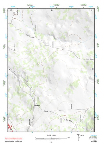 41121NE Page 80 Tule Lake Topo Preview 1