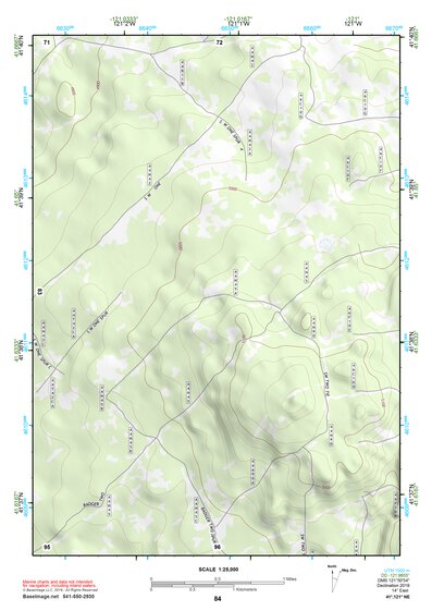41121NE Page 84 Tule Lake Topo Preview 1