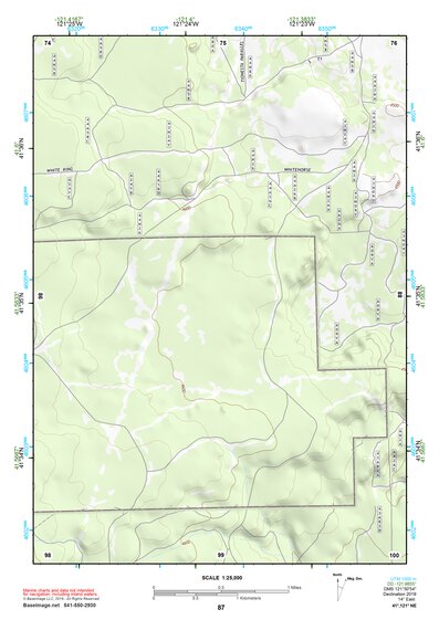 41121NE Page 87 Tule Lake Topo Preview 1