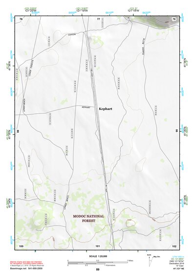41121NE Page 89 Tule Lake Topo Preview 1