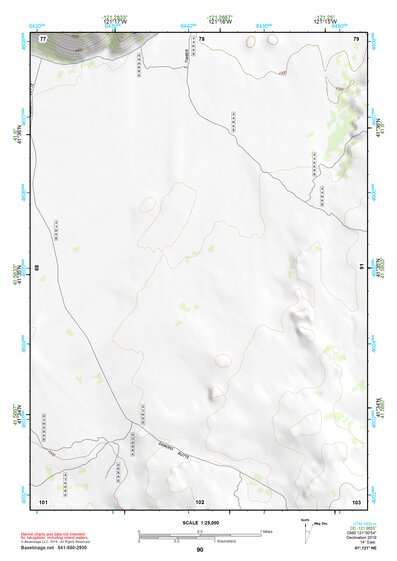 41121NE Page 90 Tule Lake Topo Preview 1