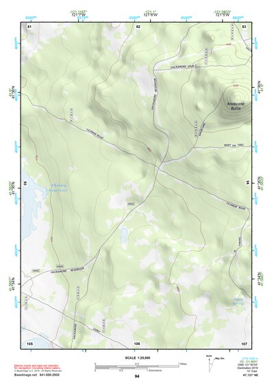41121NE Page 94 Tule Lake Topo Preview 1