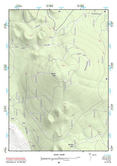 41121NE Page 97 Tule Lake Topo Preview 1