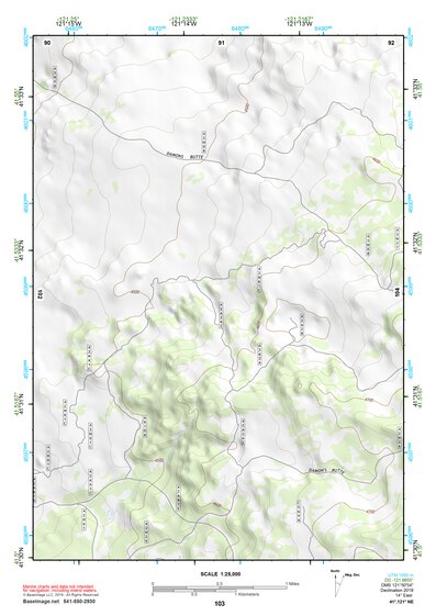 41121NE Page 103 Tule Lake Topo Preview 1