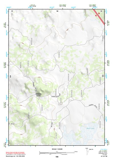 41121NE Page 104 Tule Lake Topo Preview 1