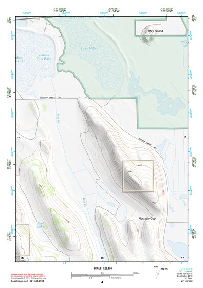 41121NW Page 4 Tule Lake Topo Preview 1