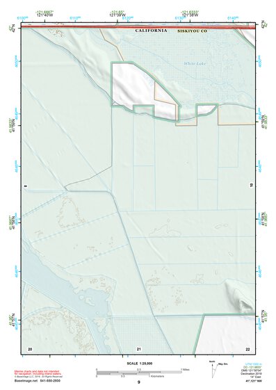 41121NW Page 9 Tule Lake Topo Preview 1