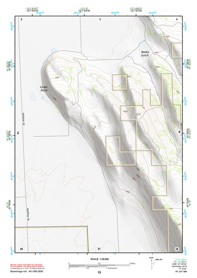 41121NW Page 15 Tule Lake Topo Preview 1