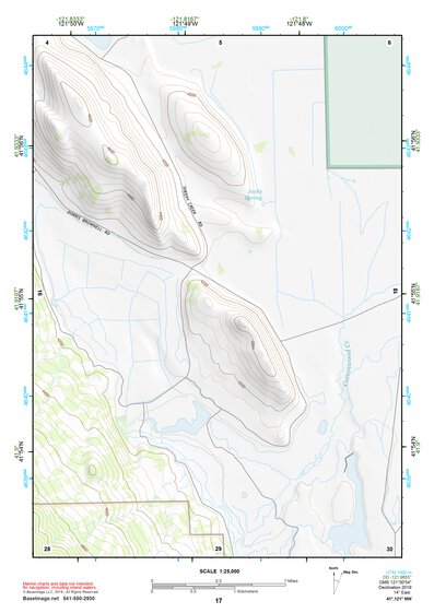 41121NW Page 17 Tule Lake Topo Preview 1
