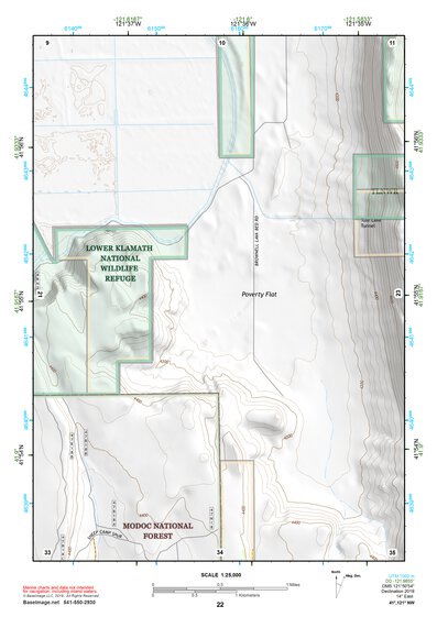 41121NW Page 22 Tule Lake Topo Preview 1