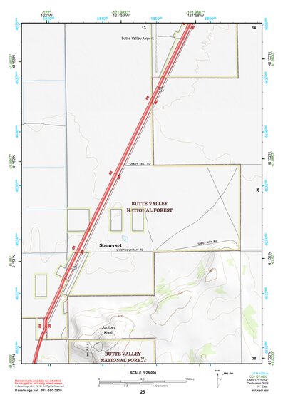 41121NW Page 25 Tule Lake Topo Preview 1