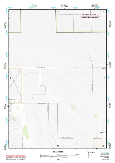 41121NW Page 26 Tule Lake Topo Preview 1