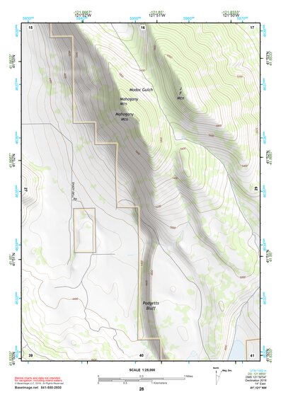 41121NW Page 28 Tule Lake Topo Preview 1
