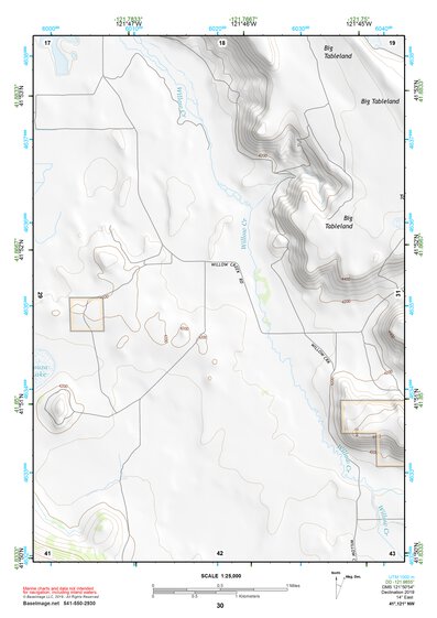 41121NW Page 30 Tule Lake Topo Preview 1