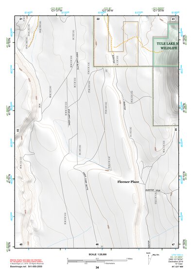 41121NW Page 34 Tule Lake Topo Preview 1