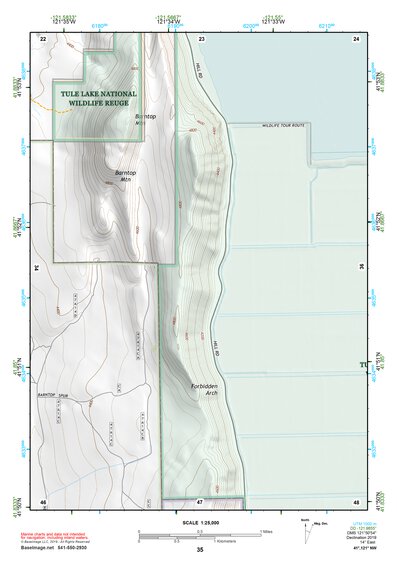 41121NW Page 35 Tule Lake Topo Preview 1