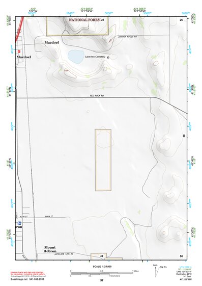 41121NW Page 37 Tule Lake Topo Preview 1