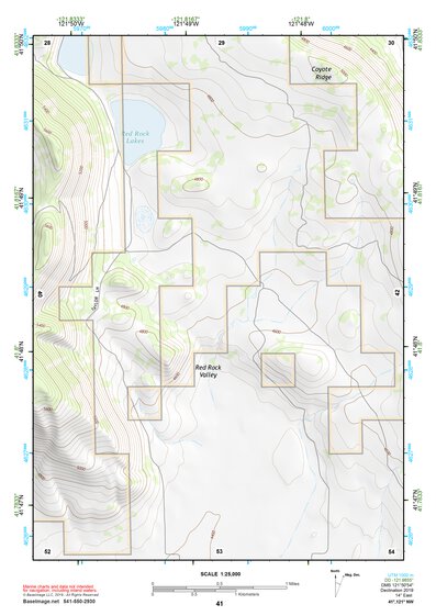 41121NW Page 41 Tule Lake Topo Preview 1