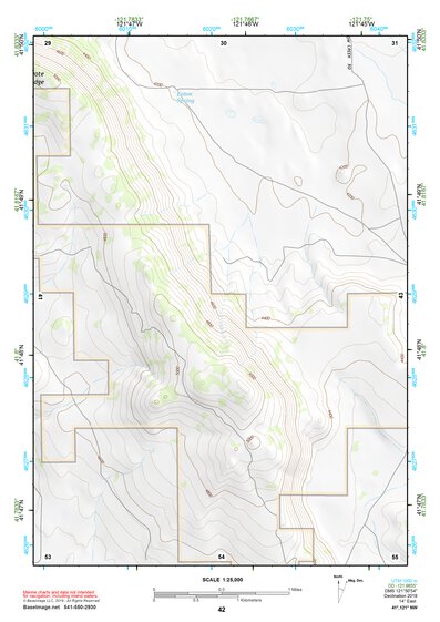41121NW Page 42 Tule Lake Topo Preview 1